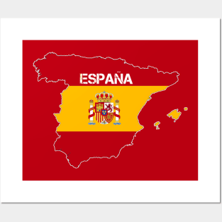 España Spain original design Posters and Art